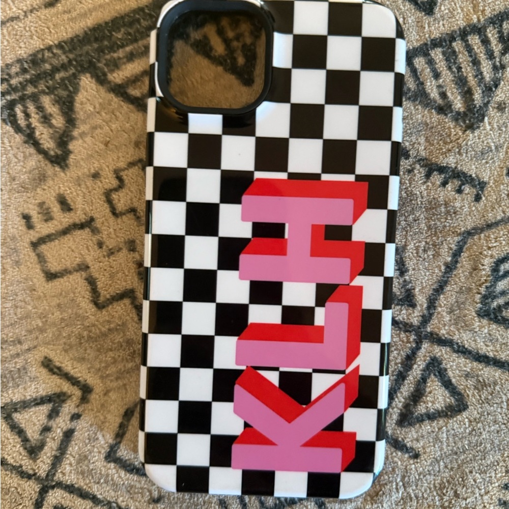 iPhone 15 plus KLH monogram
